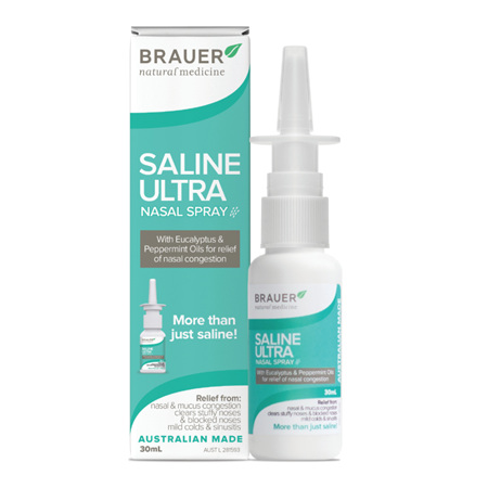 Brauer Saline Ultra Nasal Spray 30mL