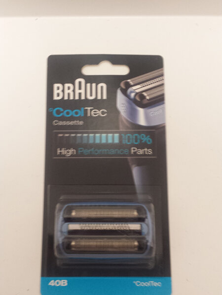 Braun 40B SHAVER CASSETTE COOL TEC