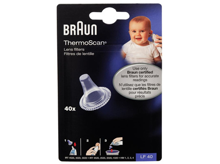 Braun - Hillrom brand - Thermoscan Probe Covers  1x20 Filters