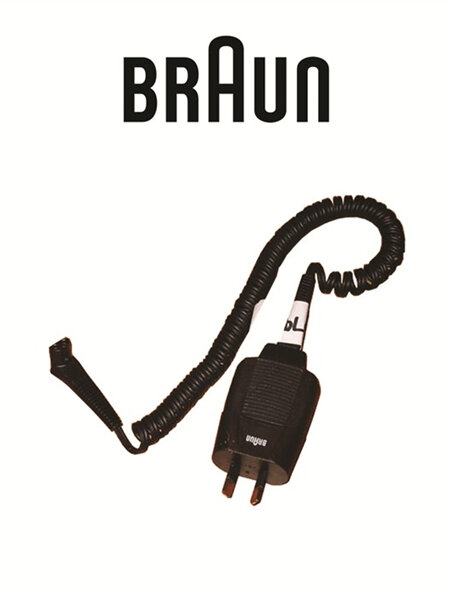 Braun Series 7 Smart plug cord Right Angled Plug Now come with straight angled plug  Part 81577240