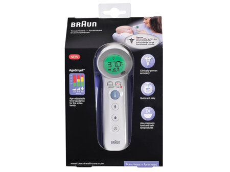 BRAUN Touchless Forehead Thermomet.: