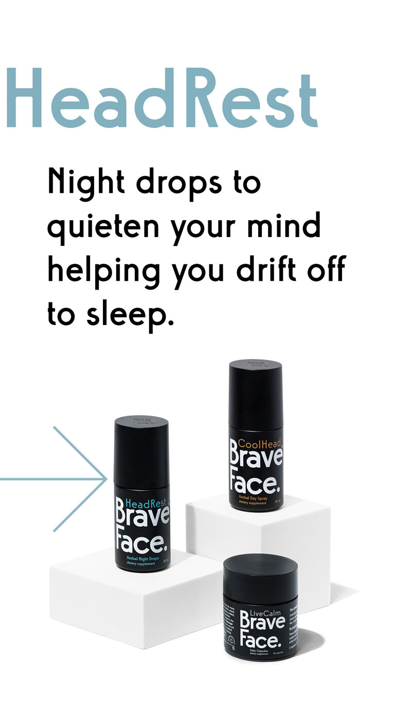 Brave Face Headrest Night Drops 45ml