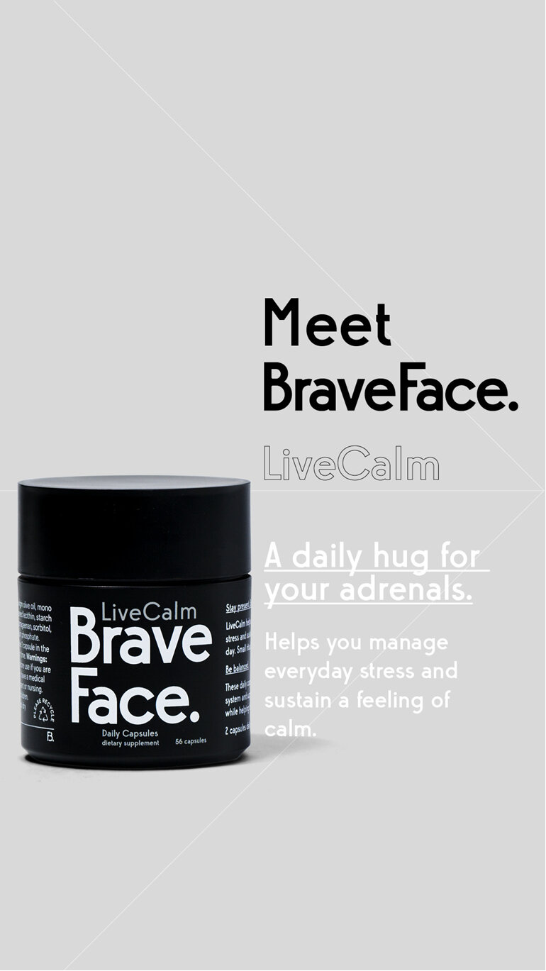 Brave Face Livecalm 56 Capsules