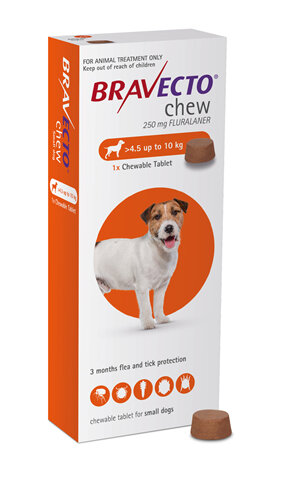 Bravecto chew for dogs - treats fleas and ticks