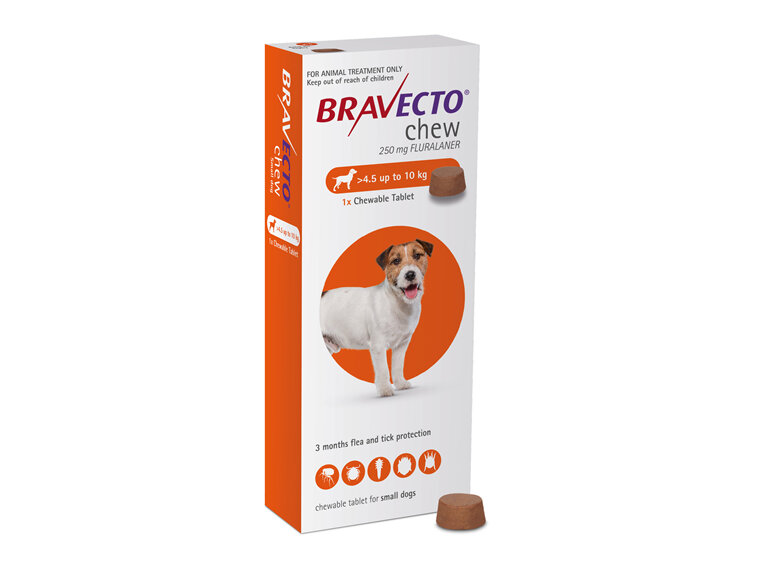 Bravecto chew for dogs - treats fleas and ticks