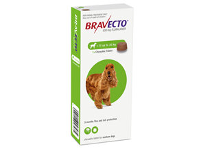 Bravecto Flea & Tick Chewable Treatment For Dogs