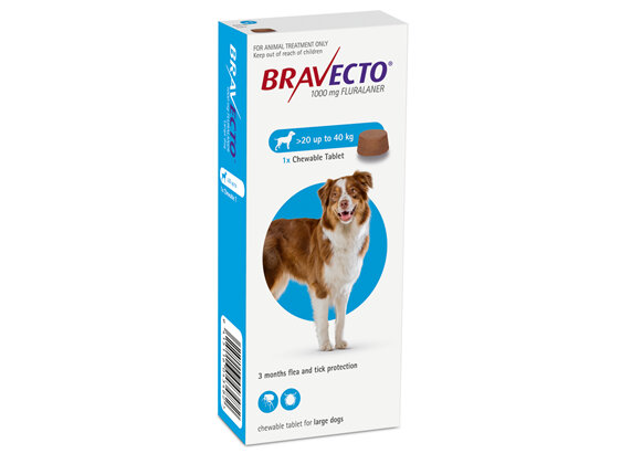 Bravecto Flea & Tick Chewable Treatment For Dogs