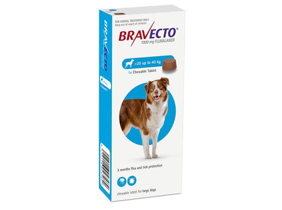 Bravecto Flea & Tick Chewable Treatment For Dogs - Normanby Road Vet Clinic