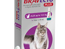 Bravecto Plus for cats - treats fleas, ticks and worms