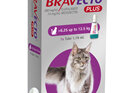 Bravecto Plus for cats - treats fleas, ticks and worms