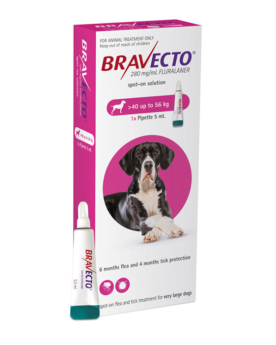 Bravecto spot-on for dogs