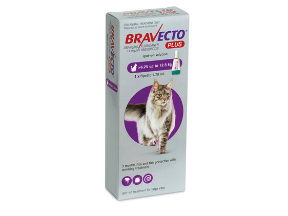 Bravecto Spot On PLUS for Cats