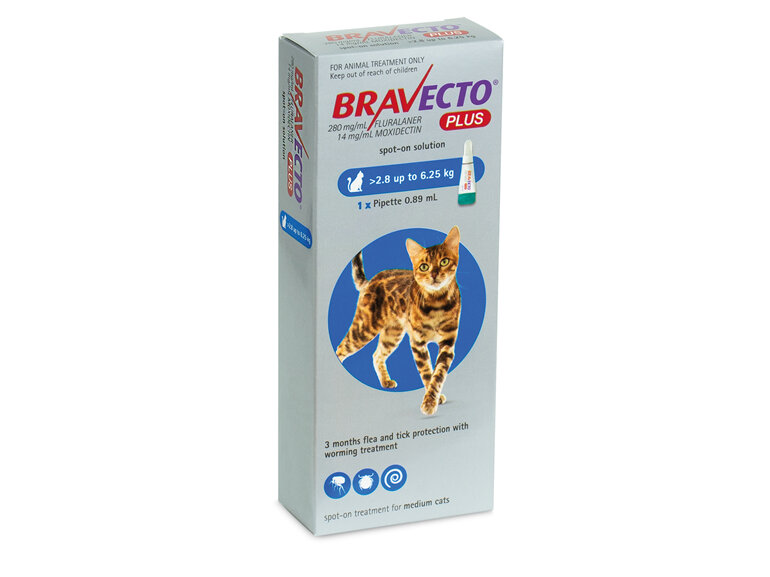 Bravecto Spot On PLUS for Cats