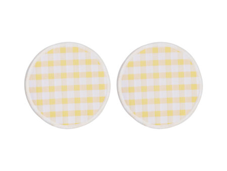 Breast Pads - Lemonade Gingham