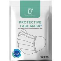 Breathe Free Protective Face Mask 10pcs