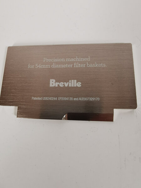 BREVILLE  54MM COFFEE MAKER RAZOR TOOL