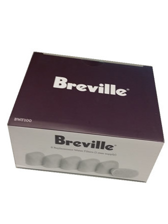 Breville 6 Replacement Water Filters Part BWF100