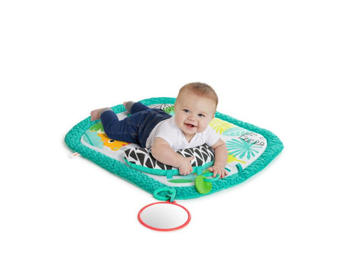 Bright Starts Totally Tropical Prop Mat baby newborn tummy time