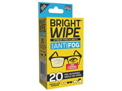BRIGHTWIPE Lens & Antifog Wipes