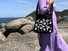 Brill everyday handbag - Marimekko black and white