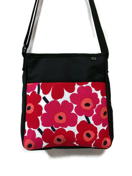 Brill everyday handbag - Marimekko red/pink