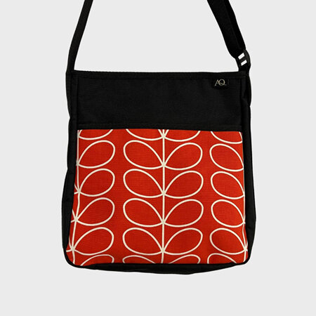 Brill everyday handbag - Orla Kiely stem red