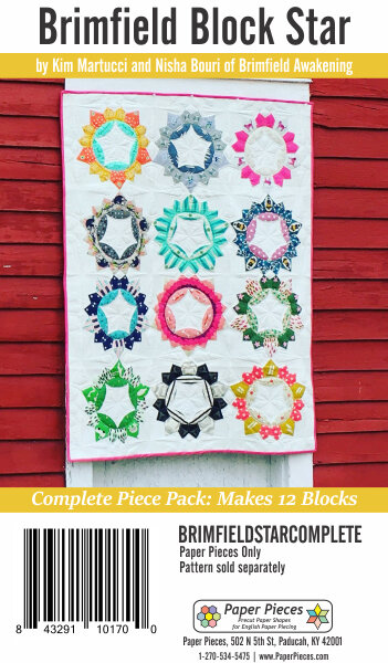 Brimfield BBlock Star Paper Piece Pack
