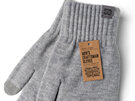 Britts Knits Craftsman Mens Gloves grey touchscreen winter