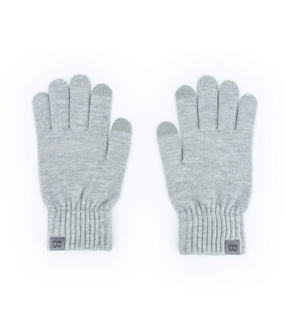 Britts Knits Craftsman Mens Gloves Grey winter touch screen