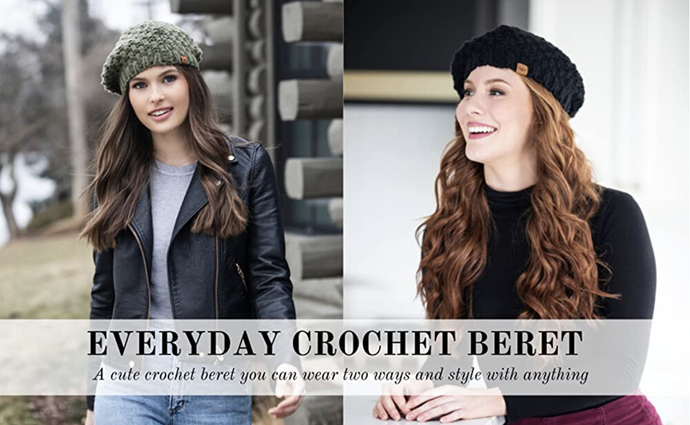 Britt's Knits Everyday Crochet beret