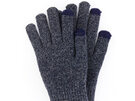 Britts Knits Frontier Gloves Navy mens winter warm