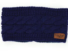 Britts Knits Plush Lined Cable Knit Head Warmer Navy