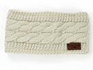 Britts Knits Plush Lined Cable Knit Head Warmer Oat Cream