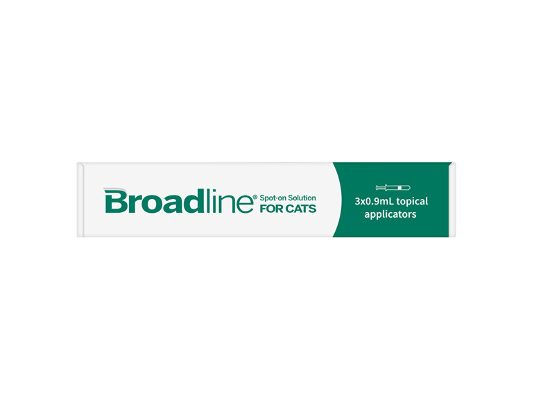 BROADLINE Spot-On Solution for Cats 2.5-7.4 kg - triple pack