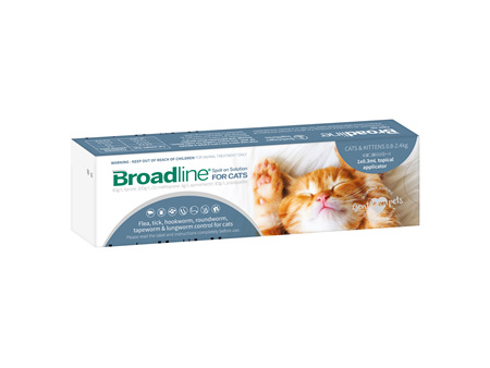 BROADLINE Spot-on Solution for Small Cats & Kittens 0.8-2.4 kg - single pack