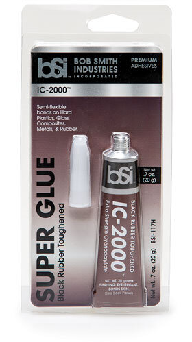 BSI IC-2000 Black Rubber Toughened CA Glue 0.7 oz