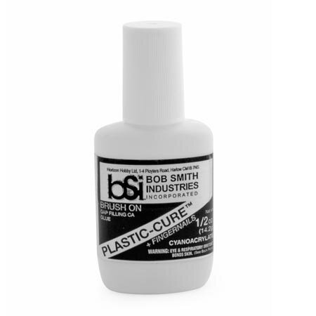 BSI Plastic-Cure Plastics CA Glue 1/2 oz