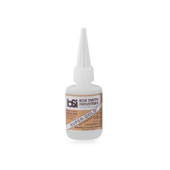 BSI Super-Gold Thin Foam Safe CA Glue 1/2 oz