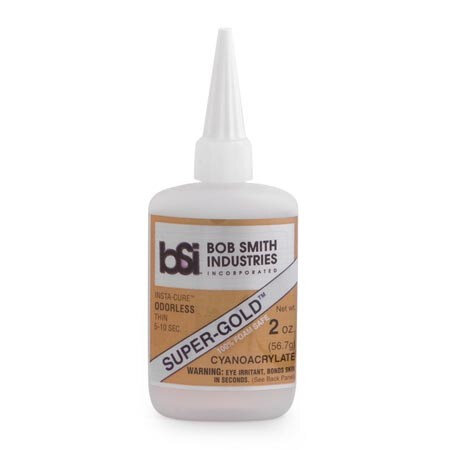 BSI Super-Gold Thin Foam Safe CA Glue 2 oz