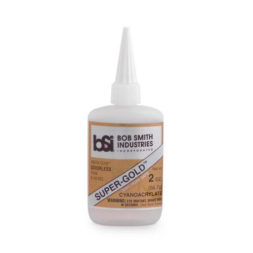 BSI Super-Gold Thin Foam Safe CA Glue 2 oz