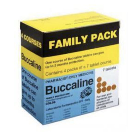 Buccaline Tablets 28s