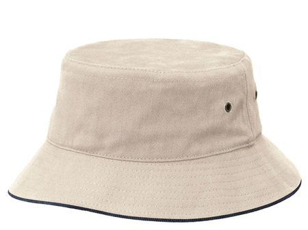 Bucket Hat Cream Cotton