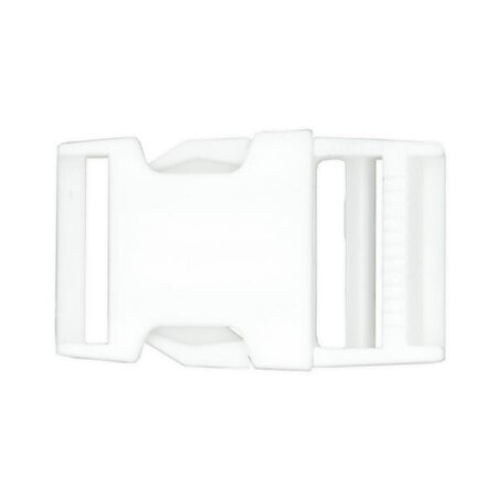 Buckle 25mm Side Release White