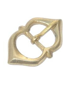 Buckle 9 - 14th - 15th Century Medieval Brass Buckle
