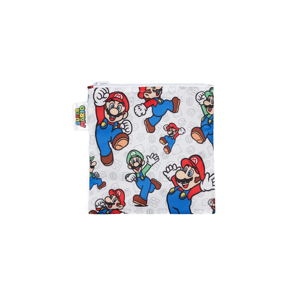 Bumkins Large Snack Bag Nintendo Mario