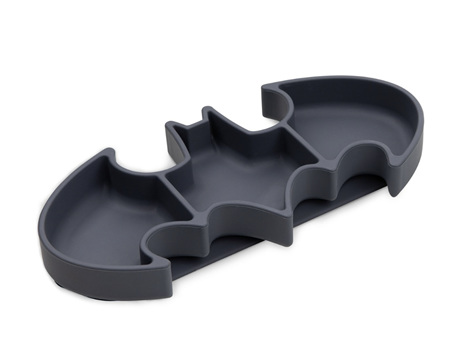 Bumkins Silicone Grip Dish Batman Black