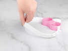Bumkins Silicone Grip Dish Hello Kitty Sanrio toddler baby plate bowl suction