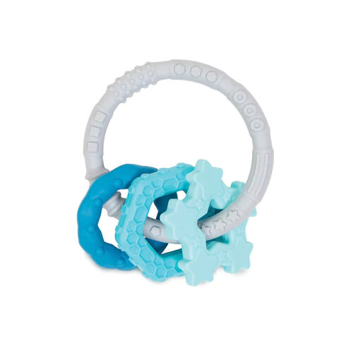 Bumkins Silicone Teething Charms: Blue