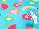 Bumkins Splat Mat - Hello Kitty Fruit Punch highchair art