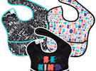 Bumkins Waterproof Superbib 3 Pack Be Kind Born This Way Foundation baby feed